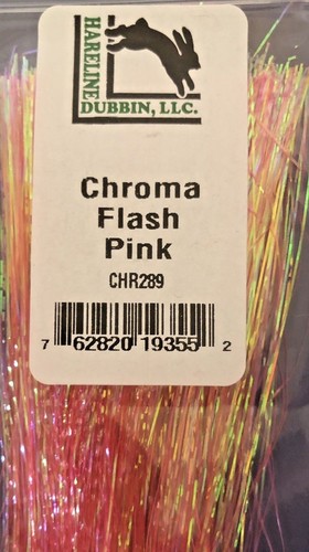 HARLINE'S CHROMA FLASH, U PICK COLOR. FLY TYING MATERIALS SALTWATER SALMON FLIES - Picture 8 of 8