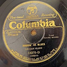 78 RPM Lillian Glinn 