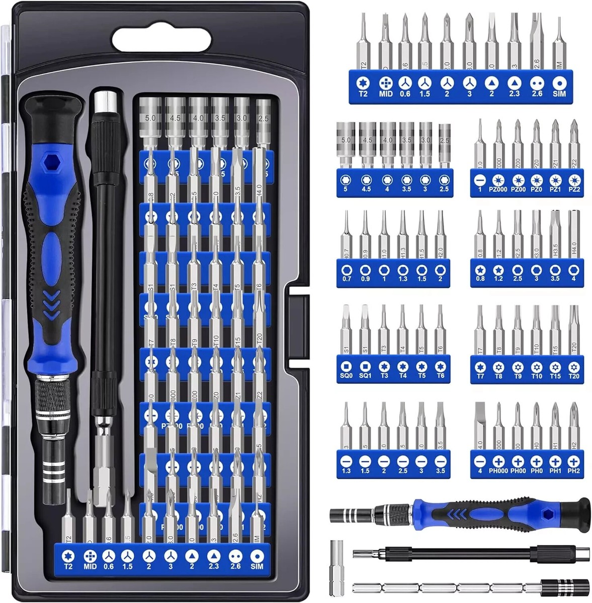 KZQ 8PCS Varios Destornilladores Para Carburador, Juego De Herramientas De Ajuste Del Carburador Ajuste Del Carburador Para Motores De 2 Tiempos 88407087