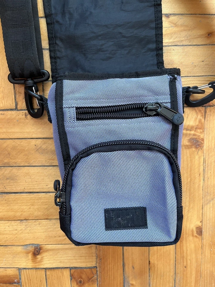 Vintage Diesel Avant Garde Cinza Denim Bolsa Sling Tamanho do Sistema Operacional - Imagem 3 de 4