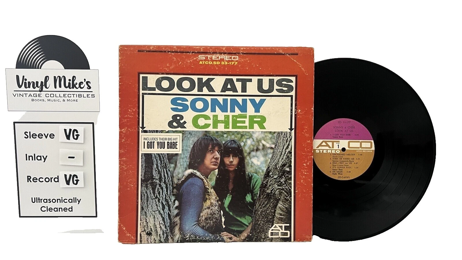 Cher Rock Very Good (VG) Sleeve Vinyl Records