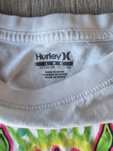 Hurley Boys Size Youth Large Airbrush Effect T-Shirt - Picture 3 of 10