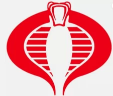 GI Joe Cobra Sticker Vinyl Sticker Decal Laptop Wall Mirror Cup Tumblr Locker