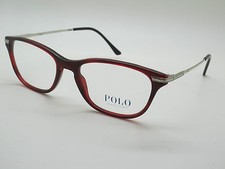 NEW Authentic POLO RALPH LAUREN PH 2135 5533 Red Havana/Silver 53mm Eyeglasses