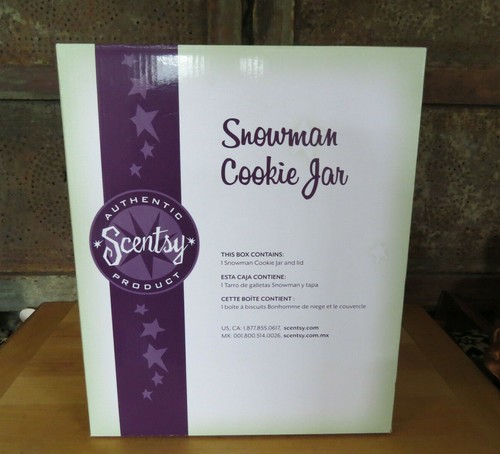 Scentsy Snowman Cookie Jar - Host Exclusive - Brand New in Box - Great Gift! - Picture 2 of 4