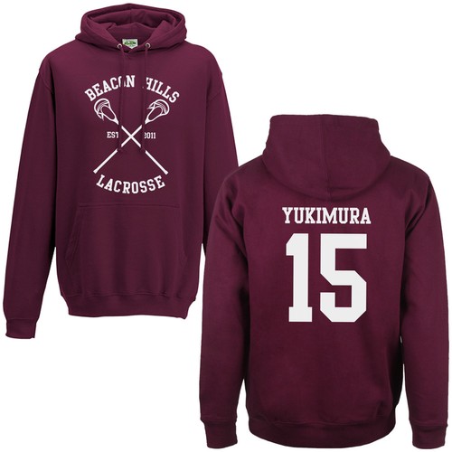 Beacon Hills Lacrosse Hoodie - Teen Wolf Stilinski Lahey McCall Unisex Hoody Top - Picture 7 of 10