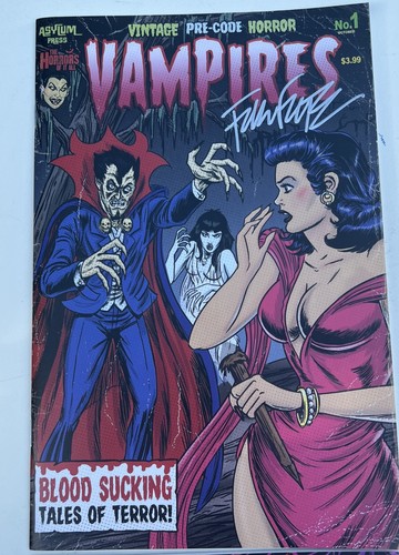 Vampires #1A-D Signed By Artist Frank Forte With COA Pre Code Horror Comics - Picture 3 of 14