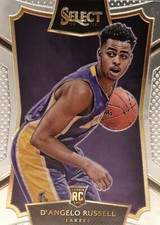 2015-16 Panini Select Basketball Concourse #62: D'Angelo Russell Panini Select