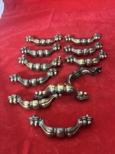 Lot Of 11 Midcentury Modern Classic Drawer Pulls Brass 4.75