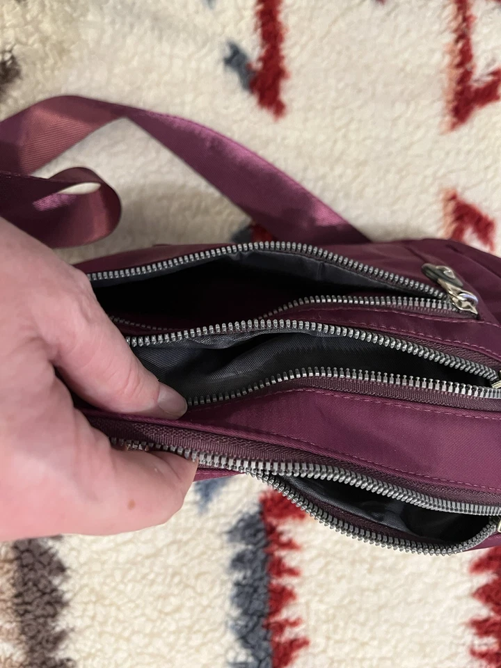 Vbiger Shoulder/Crossbody Bag Purple-EUC - Imagem 3 de 4