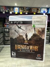 Legends Of War Patton History (Sony Playstation 3) PS3 CIB Complete Tested