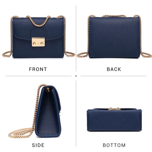 Women's Elegant Evening Bags Wedding Party Prom Clutch Lady Gift Shoulder Purse - Picture 31 of 46