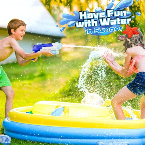 Durable and Safe Water Guns Set for Kids - Ideal for Summer Pool Parties - Picture 8 of 10