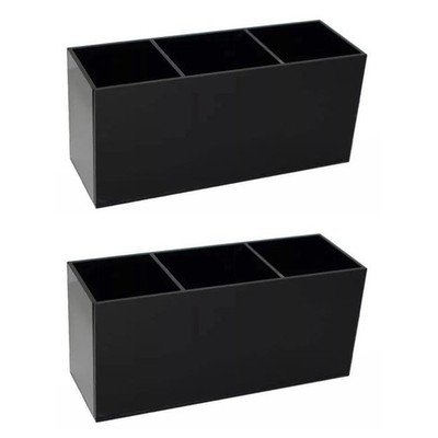  2 Pack Pinsel Organizer Pinselorganiser Transparentes Speicherfall