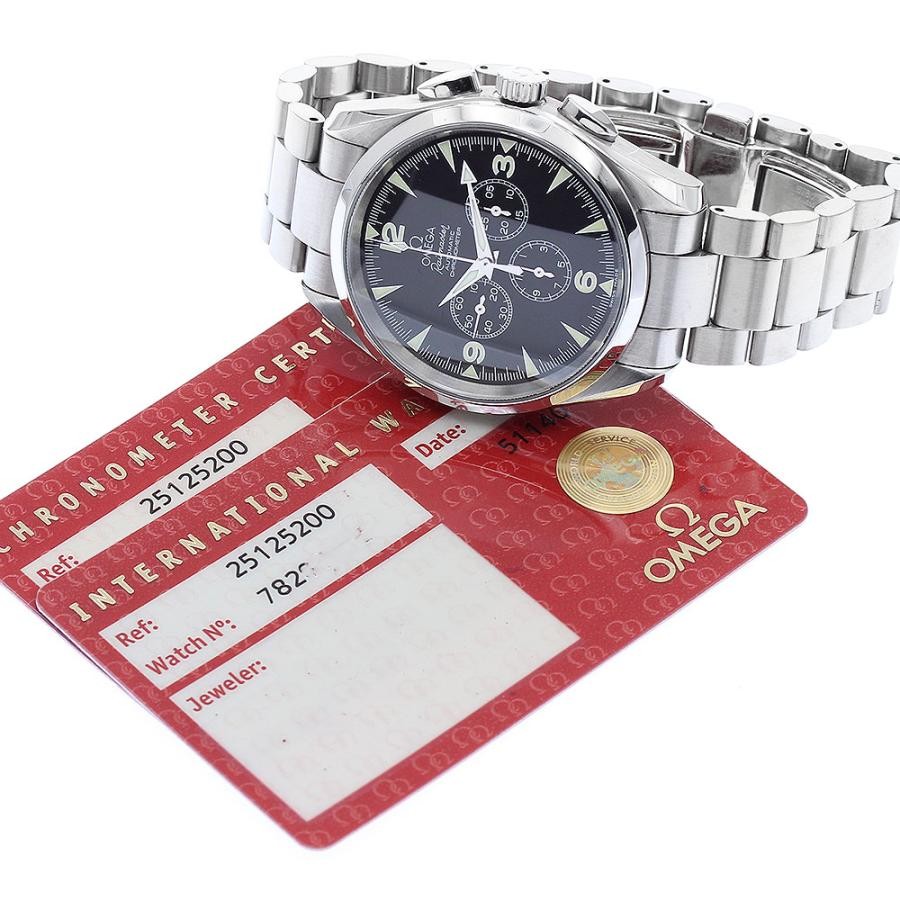 OMEGA SEAMASTER AQUA TERRA RAILMASTER 2512.52 42mm SS Black Dial #C1178