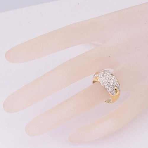 Ring WEMPE mit Brillanten Diamanten in 18 Kt 750 er Gold Grösse 59 top - Bild 6 von 12