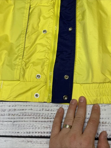 NWT 🟡 Vintage Team Suzuki Jacket Mens L LARGE Yellow 90s Motosports Bike Riding image 10