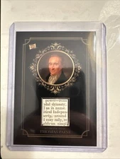 2024 Pieces Of The Past - Thomas Paine Authentic Relic 