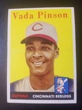 1958 Topps Vada Pinson Rc #420