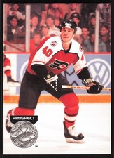 Claude Boivin, 1991-92 Pro Set Platinum, #264, Philadelphia Flyers, RC