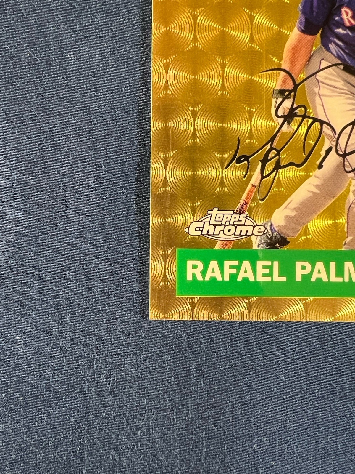2025 Topps Chrome Platinum Rafael Palmeiro 1/1 Superfractor #441 Texas Rangers view 6