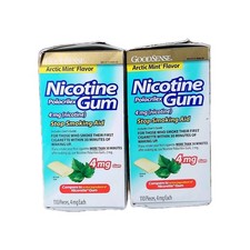 GoodSense Nicotine Gum   2mg   Arctic Mint 110 Pieces   JAN 2026 EXP