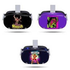 OFFICIAL WWE THE ULTIMATE WARRIOR VINYL STICKER SKIN DECAL FOR META QUEST 2