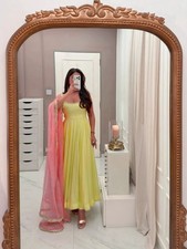 Anarkali Gown Indian Dress Salwar Kameez Ready made Party Wedding Bollywood