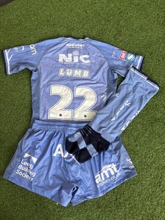 Leeds Rhinos 2026 MND Match worn Full Kit Riley Lumb