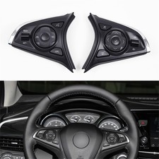 2x Steering Wheel Button Cover Trim For Buick Lacrosse Enclave 23221779 23221772
