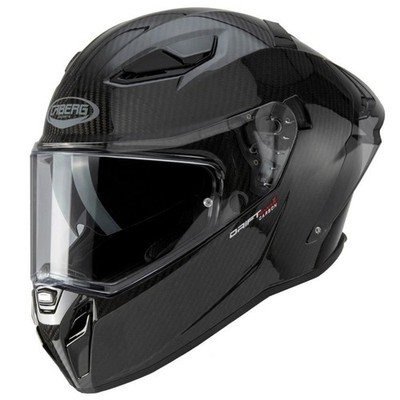 Caberg Drift Evo II Carbon Fibre Plain Motorradhelm ECE-geprüft Sturzdeckel