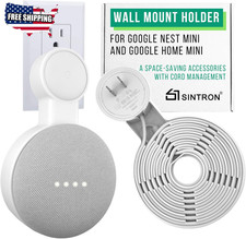 Outlet Wall Mount Holder for Google Nest Mini and Google Home Mini