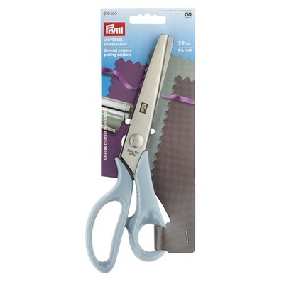 UNIVERSAL Zackenschere 8 1/2'' 22 cm, Packung mit 1St, 610555, Prym