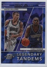 2021 Panini Contenders Optic Blue Cracked Ice Prizm 24/75 Jason Williams HOF 0b0