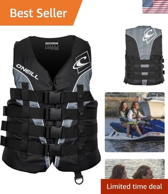 O Neill Men s SuperLite USCG Approved Life Vest   Lightweight Men s Life Jack...