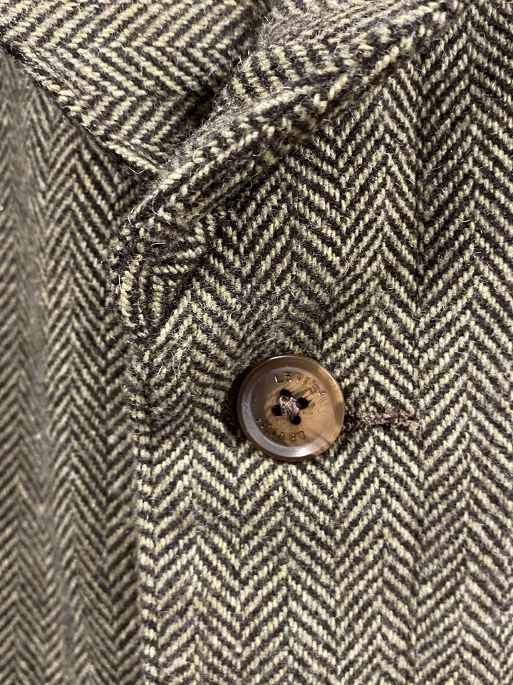 Levi’s Jasper Club Coat Tweed Blazer RRL Style Size: S - Image 4 of 4