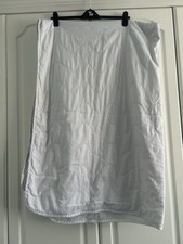 Primark Double Quilted Mattress Protector Sheet White