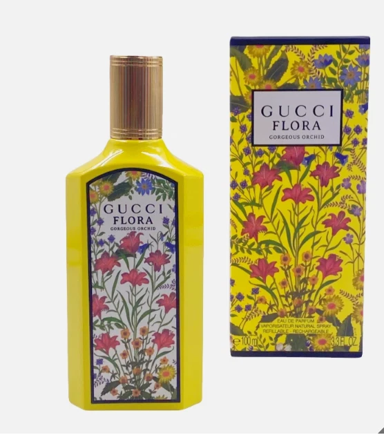 Gucci Flora Gorgeous Orchid Eau De Parfum 3,3 OZ - NUEVO Foto 4 de 4