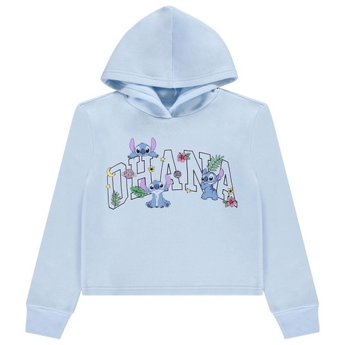 Disney Girls Lilo & Stitch Clothing Set - Stitch Sweatshirt Hoodie and Shorts... - Picture 4 of 19