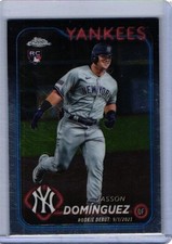 2024 Topps Chrome Update Series - Rookie Debut Jasson Dominguez #USC70 BASE