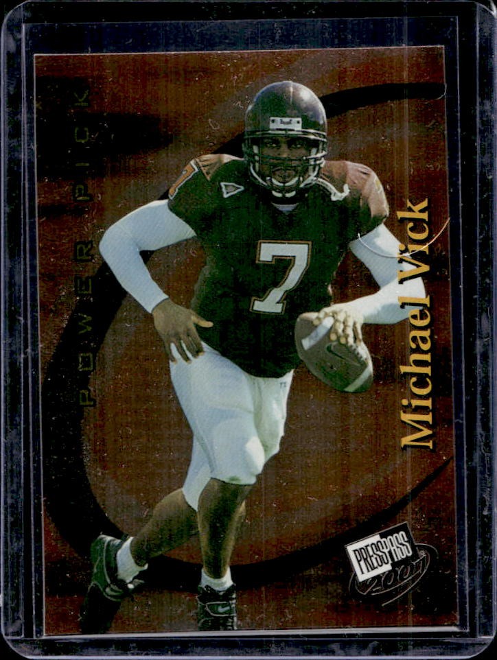 Michael Vick Press Pass #47 Base