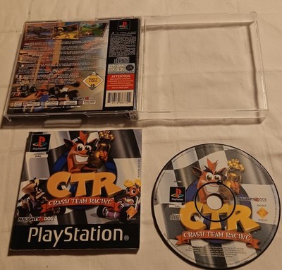 Ctr Crash Team Racing Black Label Playstation 1 PAL