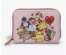 Loungefly Disney Winnie The Pooh Valentine's Day Zip WALLET NEW SEALED