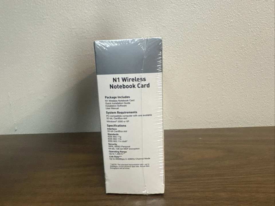 Belkin N1 Wireless Notebook Card F5D8071 MIMO PC CardBus Adapter - Image 2 of 4