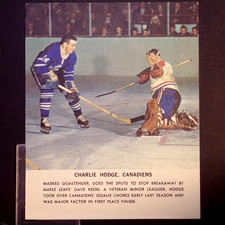 CHARLIE HODGE  DAVE KEON  1964/65 Toronto Star Photos  HHOF kz