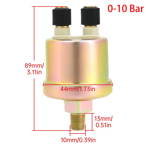 0~10 Bar Oil Pressure Sensor 0~5 Bar 1/8 NPT For Car Boat Oil Pressure Gauge - Picture 21 of 22