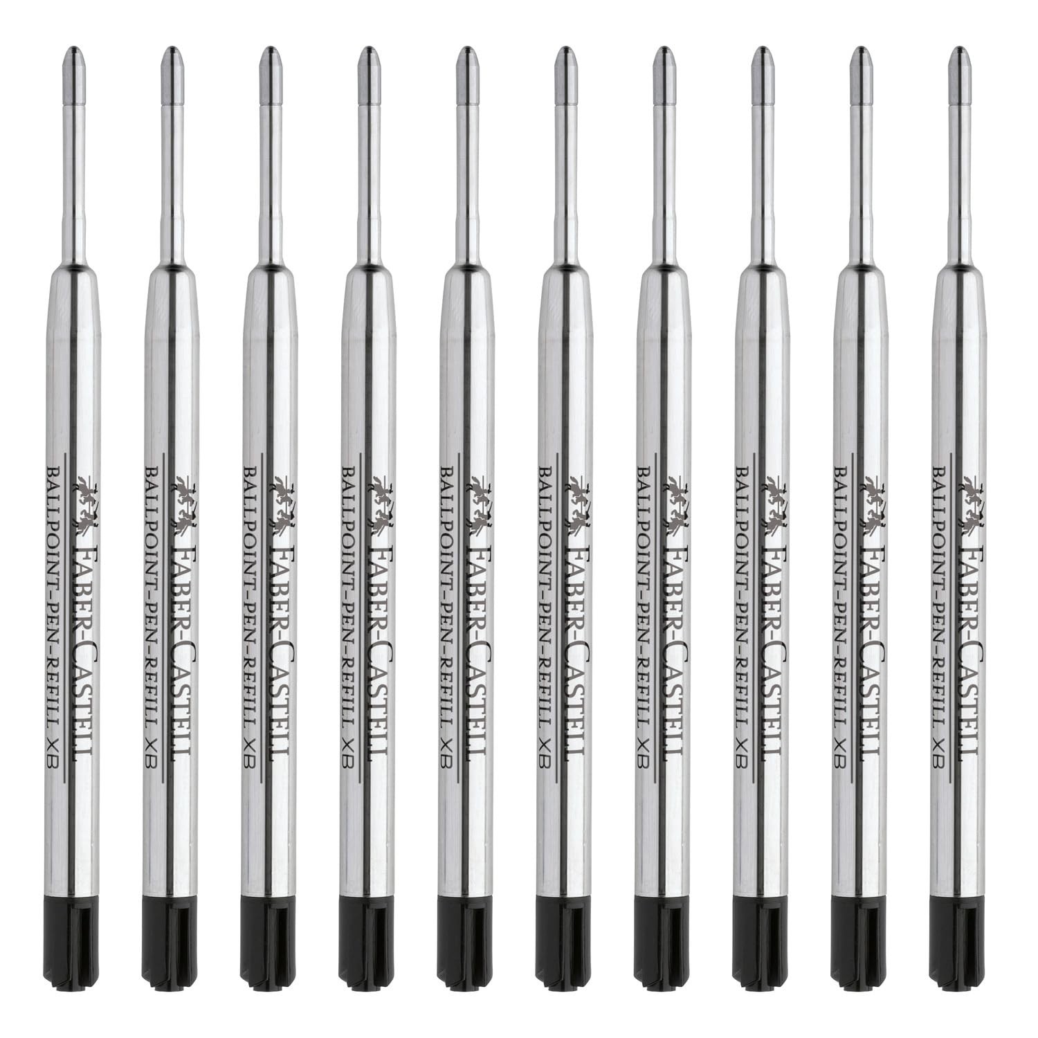 Mines XB pour stylo bille lot de 10 recharges encre indélébile grande capacité 205270