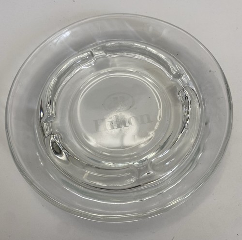 Vintage Set of 2 Glass Ashtrays Sheraton & Hilton Hotels Tobacco Cigars Smoking - Imagen 9 de 11