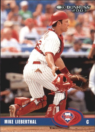 2003 Donruss Mike Lieberthal #349 card