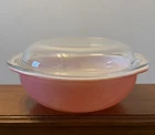 Vintage Pyrex Pink Mixing Casserole Bowl w/ Lid MCM